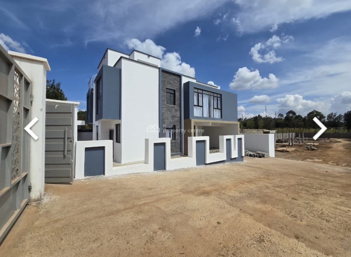Contemporary 5bedroom Maisonette All Ensuite with Dsq and Pool, 500 Meters From Tarmac in Kamangu, Kikuyu, Kiambu, House for Sale