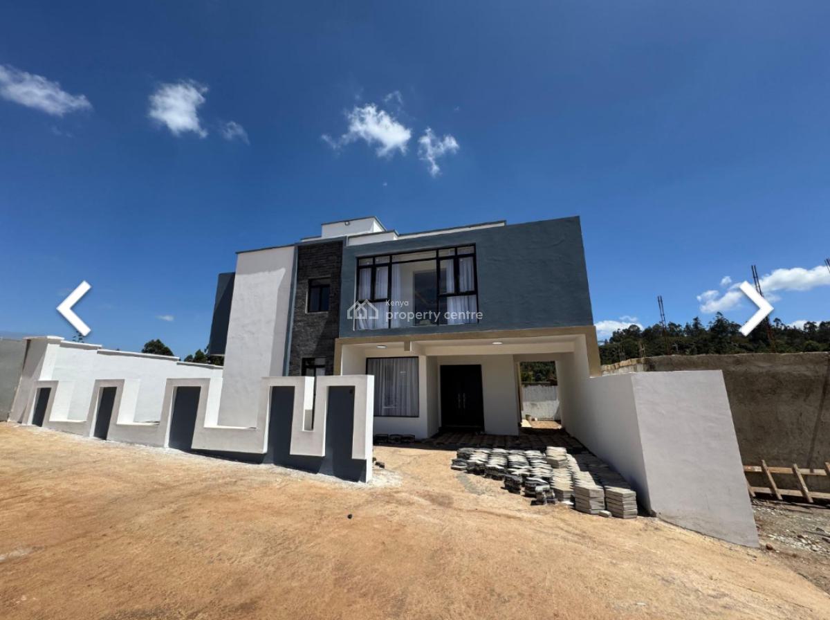 Contemporary 5bedroom Maisonette All Ensuite with Dsq and Pool, 500 Meters From Tarmac Rd, Kikuyu, Kiambu, House for Sale