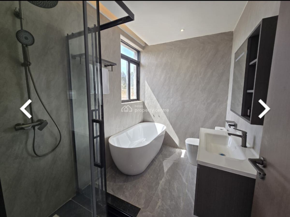 Contemporary 5bedroom Maisonette All Ensuite with Dsq and Pool, 500m From Tarmac Rd, Kikuyu, Kiambu, House for Sale