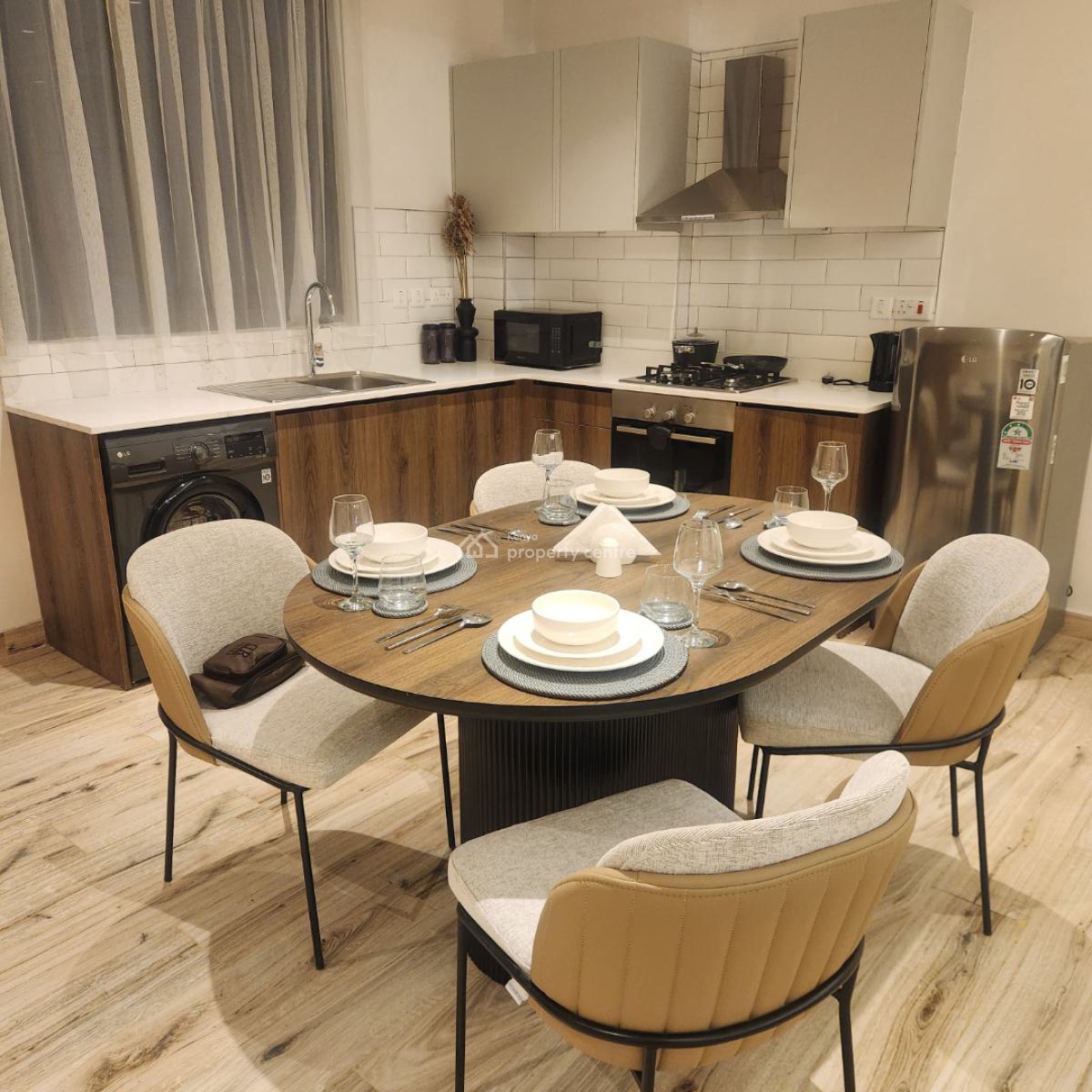 an Elegant 1 Bedroom Fully Furnished and Serviced for Investment, Riverside Drive, Westlands, Nairobi, Apartment for Sale