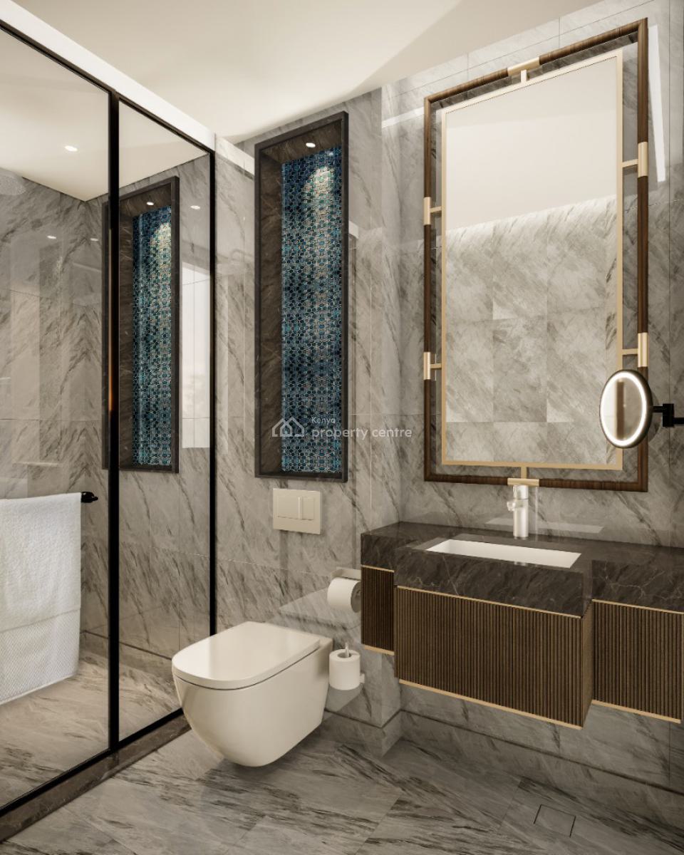 an Elegant 1 Bedroom Fully Furnished and Serviced for Investment, Riverside Drive, Westlands, Nairobi, Apartment for Sale