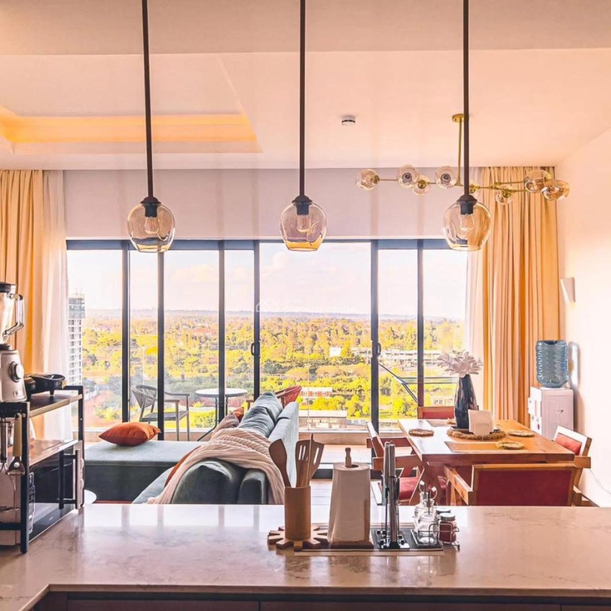 Luxury Furnished 1 Bedroom Apartment, Gigiri, Rosslyn, Westlands, Nairobi, Apartment for Rent