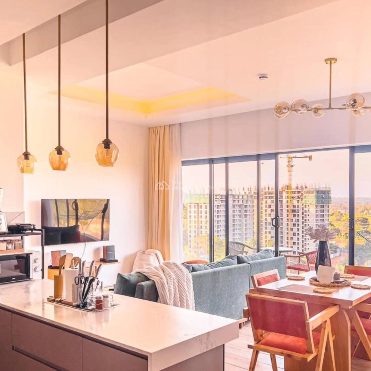 Luxury Furnished 1 Bedroom Apartment, Gigiri, Rosslyn, Westlands, Nairobi, Apartment for Rent