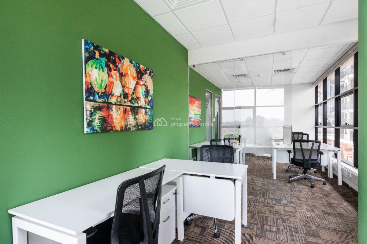Open Plan Office Space for 15 Persons, Block C, Ground and First Floor, Fortis Office Park, Muthangari Dr, Lavington, Nairobi, Office Space for Rent
