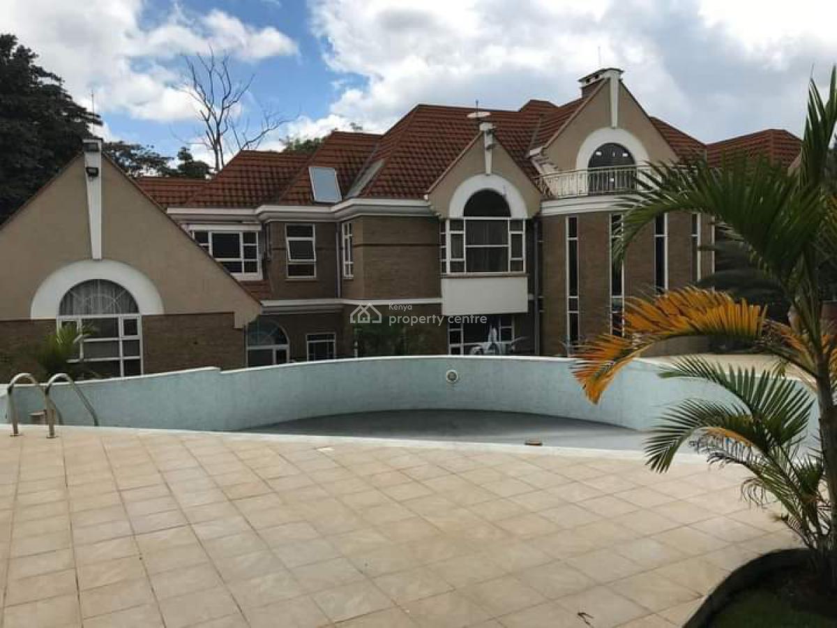 Magnificent 5-bedroom All-en-suite Mansion with a Swimming Pool, Near Muthaiga Golf Club, Old Muthaiga, Muthaiga, Nairobi, House for Sale