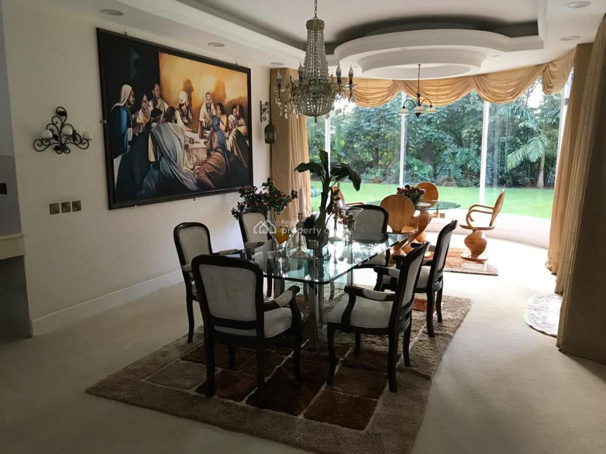 Magnificent 5-bedroom All-en-suite Mansion with a Swimming Pool, Near Muthaiga Golf Club, Old Muthaiga, Muthaiga, Nairobi, House for Sale