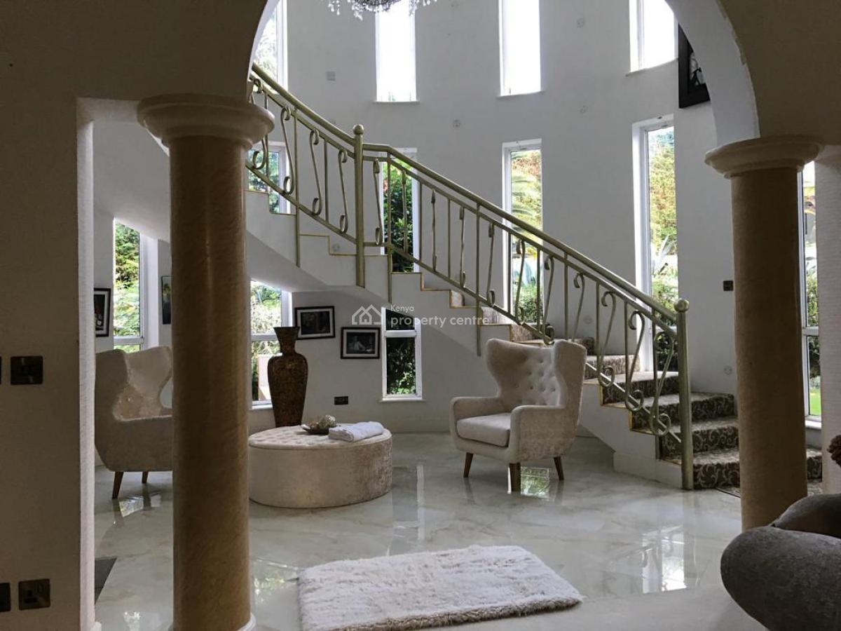 Magnificent 5-bedroom All-en-suite Mansion with a Swimming Pool, Near Muthaiga Golf Club, Old Muthaiga, Muthaiga, Nairobi, House for Sale