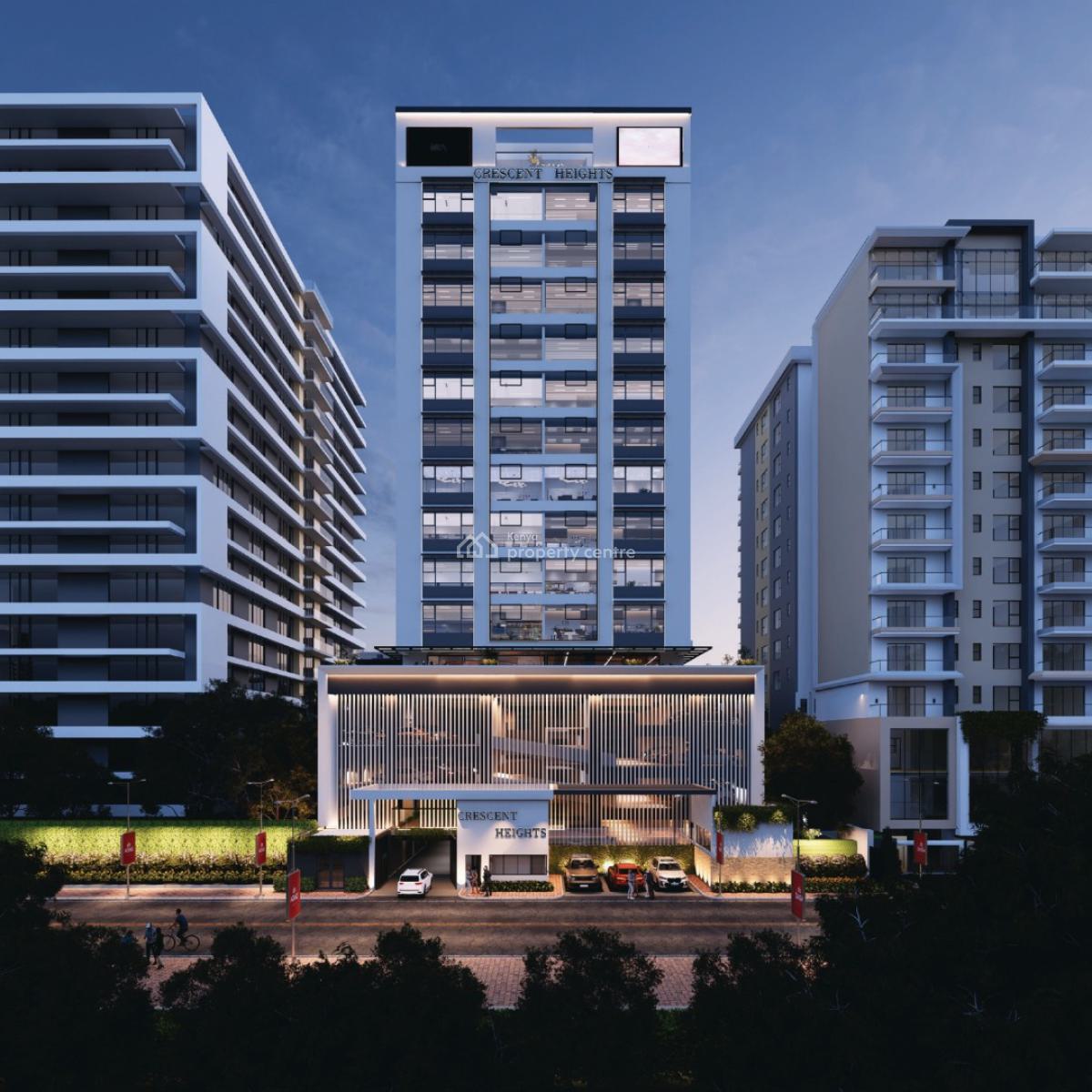 Office Spaces From 844 Sq Ft to 6,969 Sqf. Off Plan, Parklands Road, Westlands, Nairobi, Office Space for Sale