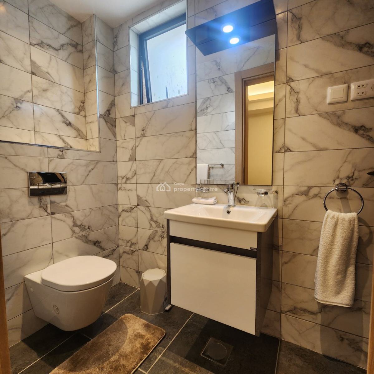 an Elegant Spacious 2 Bedroom Furnished and Serviced for Investment, Riverside Drive, Westlands, Nairobi, Apartment for Sale