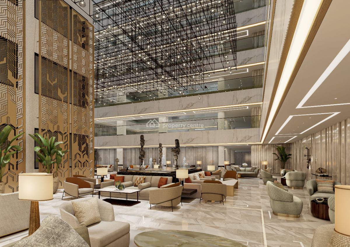 an Elegant Spacious 2 Bedroom Furnished and Serviced for Investment, Riverside Drive, Westlands, Nairobi, Apartment for Sale