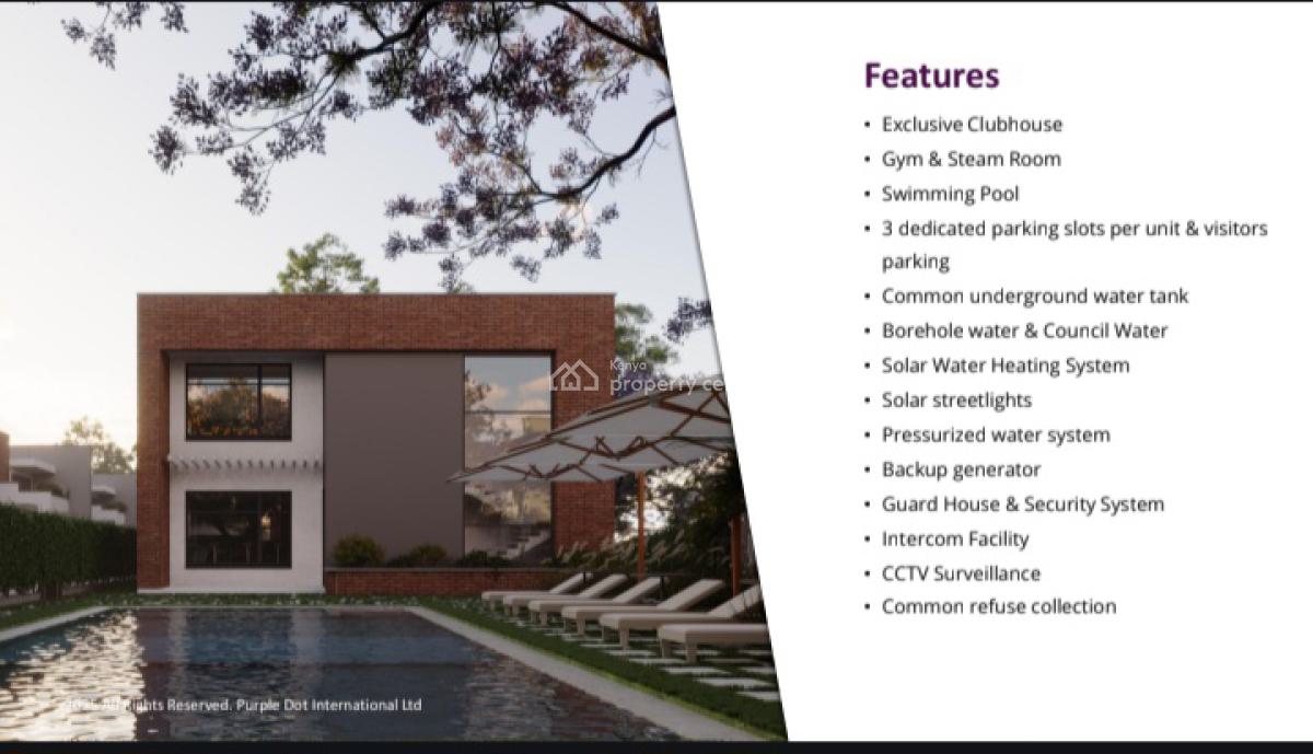 4-bedroom Duplex, Flat Roof, All Ensuite with Dsq, Langata, Nairobi Central, Nairobi, House for Sale