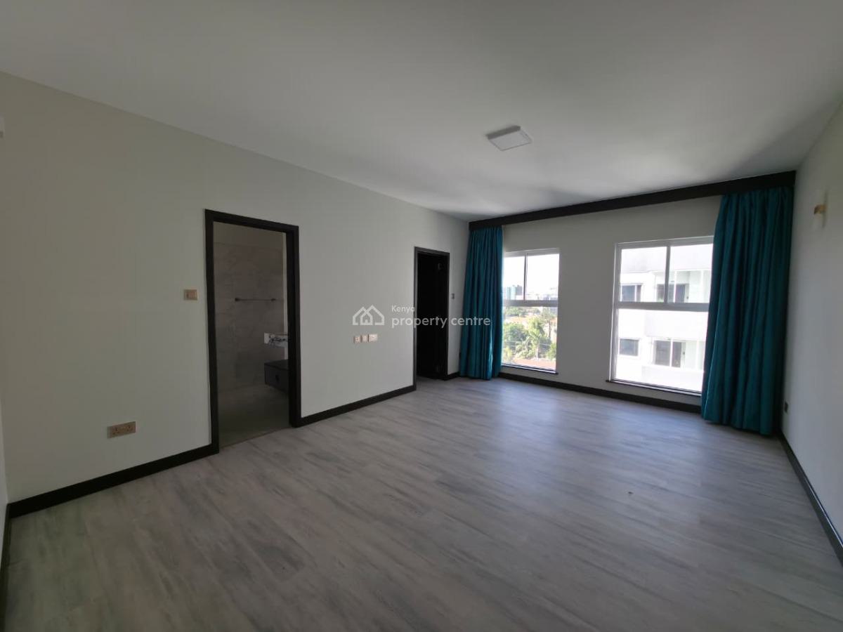 3 Bedroom All En-suite Apartment + Dsq at Riverside, Nairobi, Riverside, Kileleshwa, Nairobi, Apartment for Rent