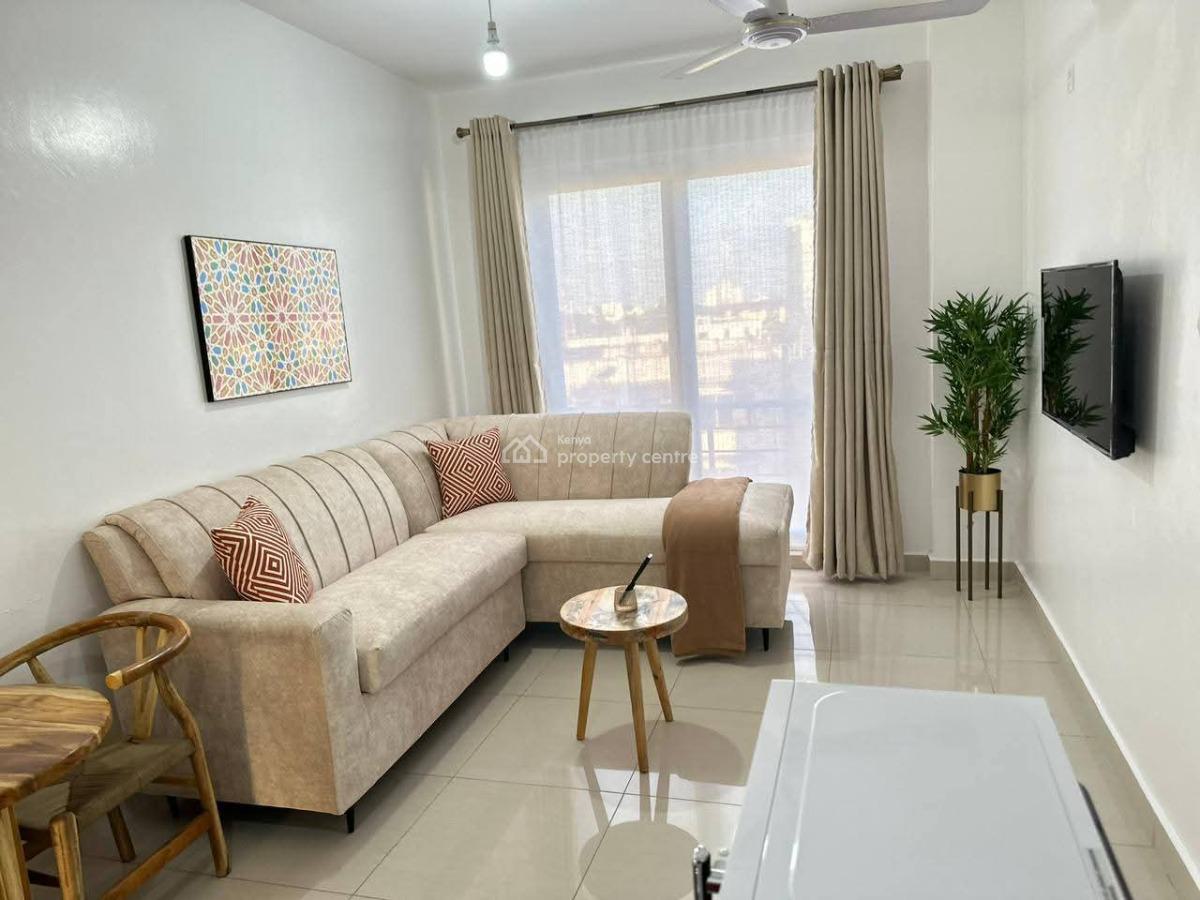 Fully Furnished 1 Bedroom for Short Stays/airbnb in Nyali Mombasa, Nyali, Nyali, Mombasa, Apartment Short Let