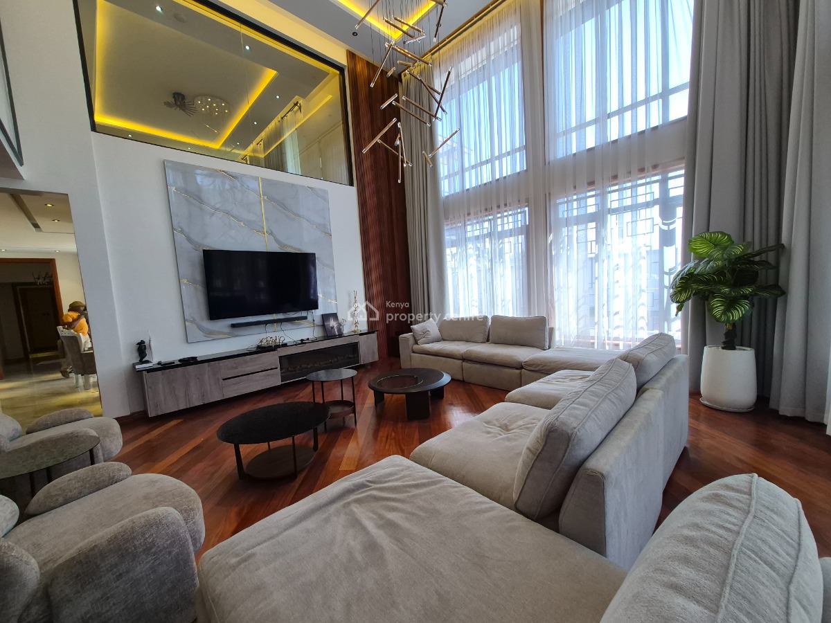 Furnished House Plus Dsq in Runda at Kshs 1,300,000 per Month, Runda Estate, Runda, Westlands, Nairobi, Townhouse for Rent