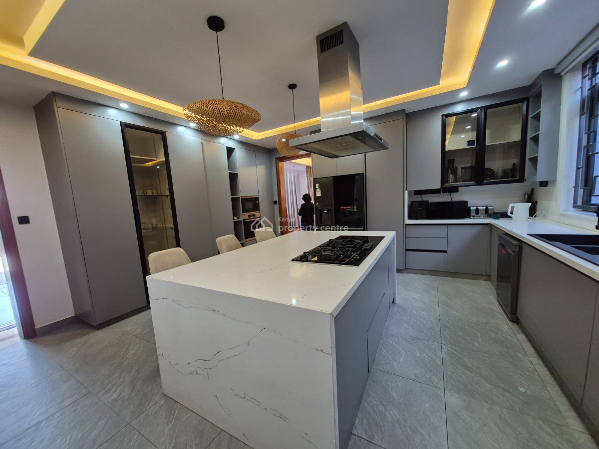 Furnished House Plus Dsq in Runda at Kshs 1,300,000 per Month, Runda Estate, Runda, Westlands, Nairobi, Townhouse for Rent