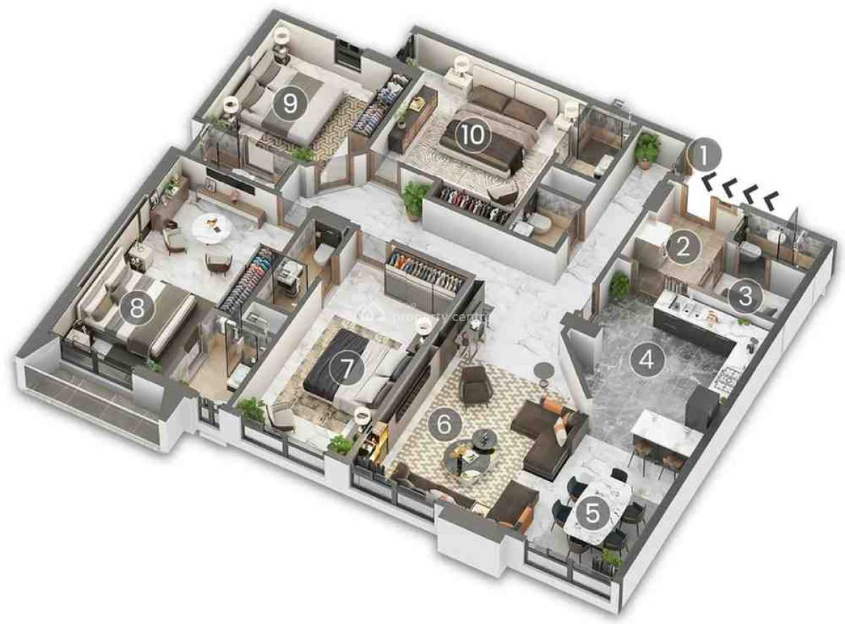 4 Bedroom Plus Dsq Apartments in Parklands, Githuri Road, Parklands, Nairobi, Apartment for Sale