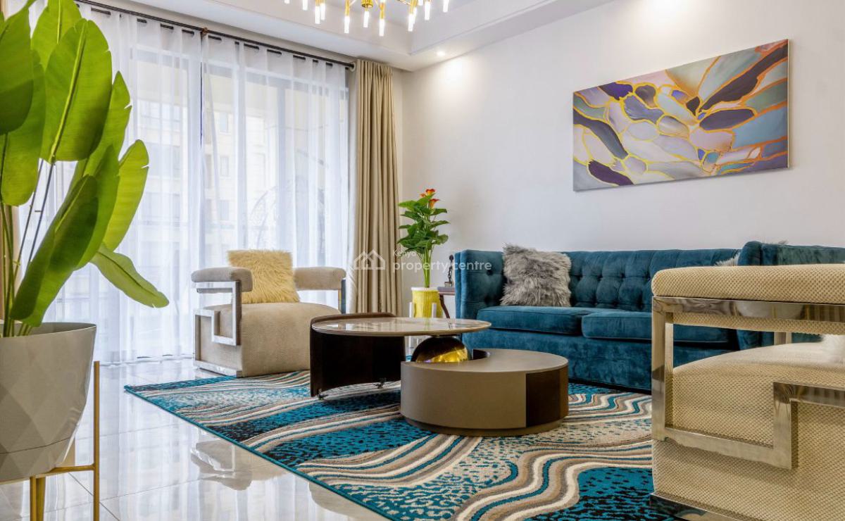 Exquisite 2-bedroom En-suite Fully Furnished Apartment, Kilimani, Nairobi, Apartment for Rent