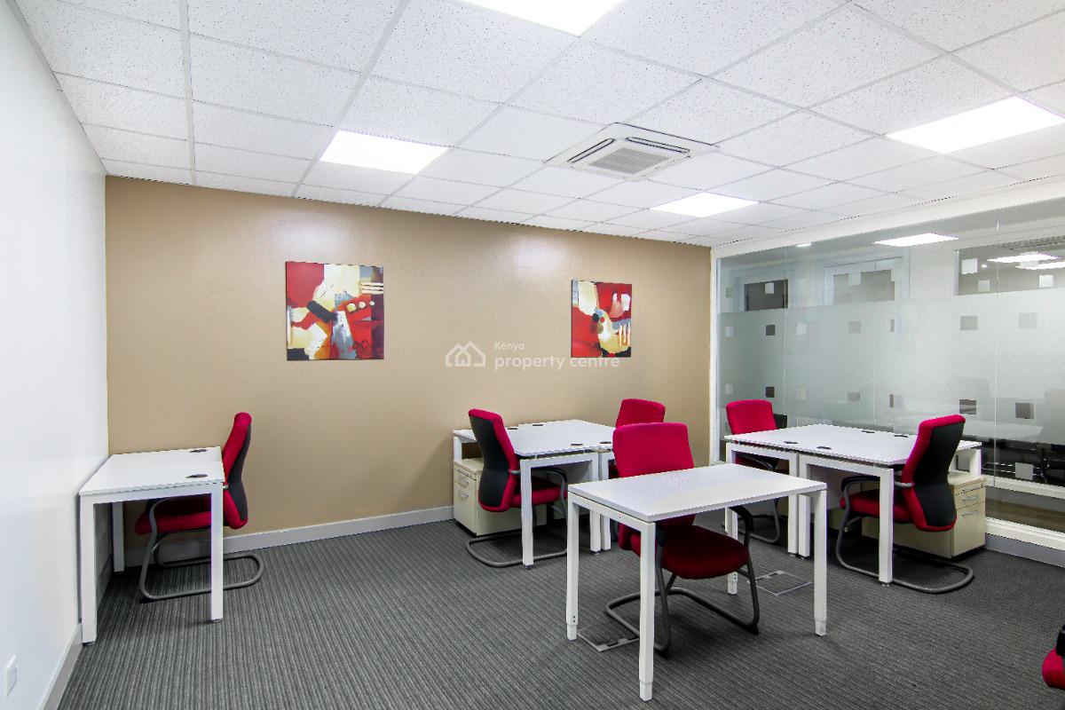Open Plan Office Space for 10 Persons in Regus Delta Corner, Delta Corner Tower, Chiromo Road, 07th Floor, Westlands, Nairobi, Office Space for Rent