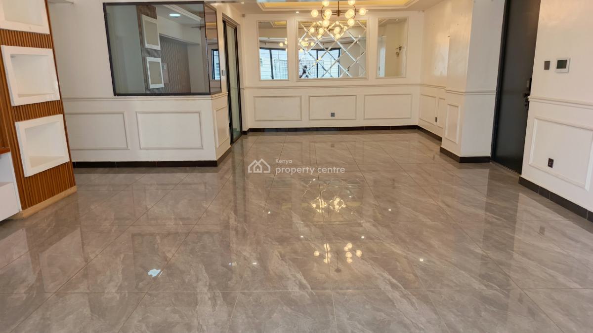 an Elegant Spacious 4 Bedroom All Ensuite Plus Dsq, Kileleshwa, Nairobi, Apartment for Rent