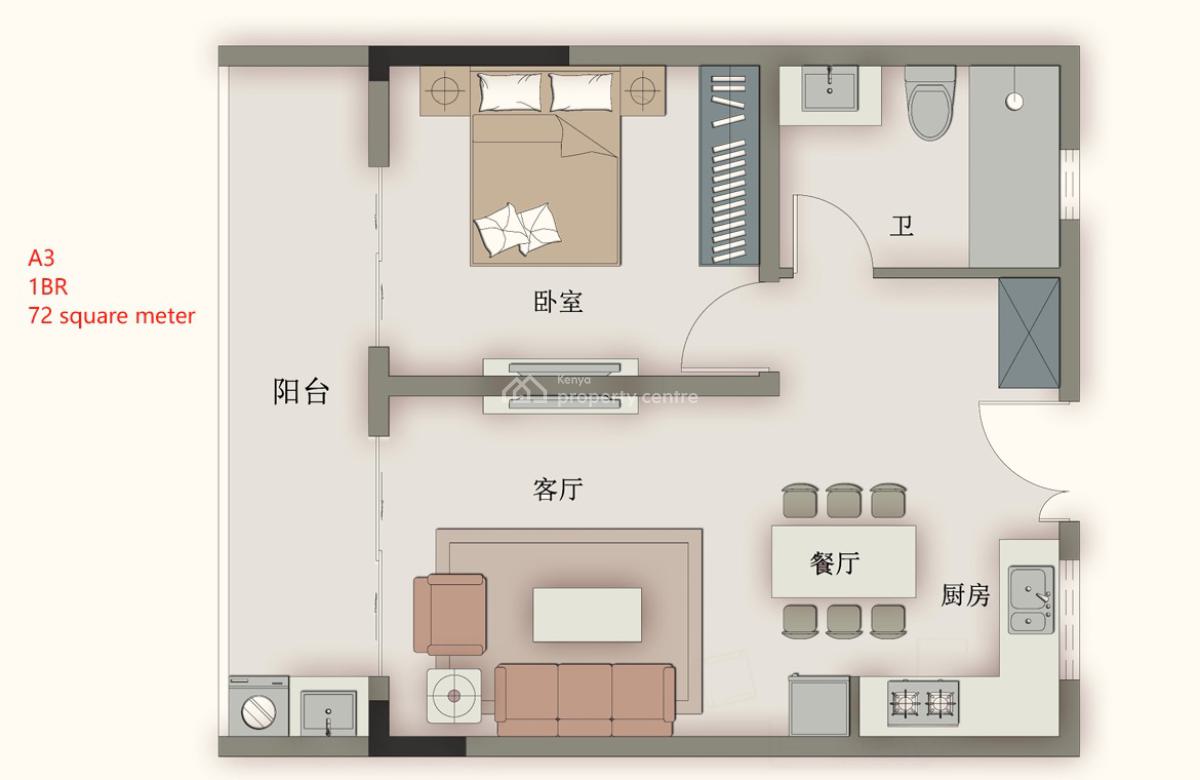 Amazing Affordable 1 Bedroom, Vihiga Road, Kileleshwa, Nairobi, Apartment for Sale