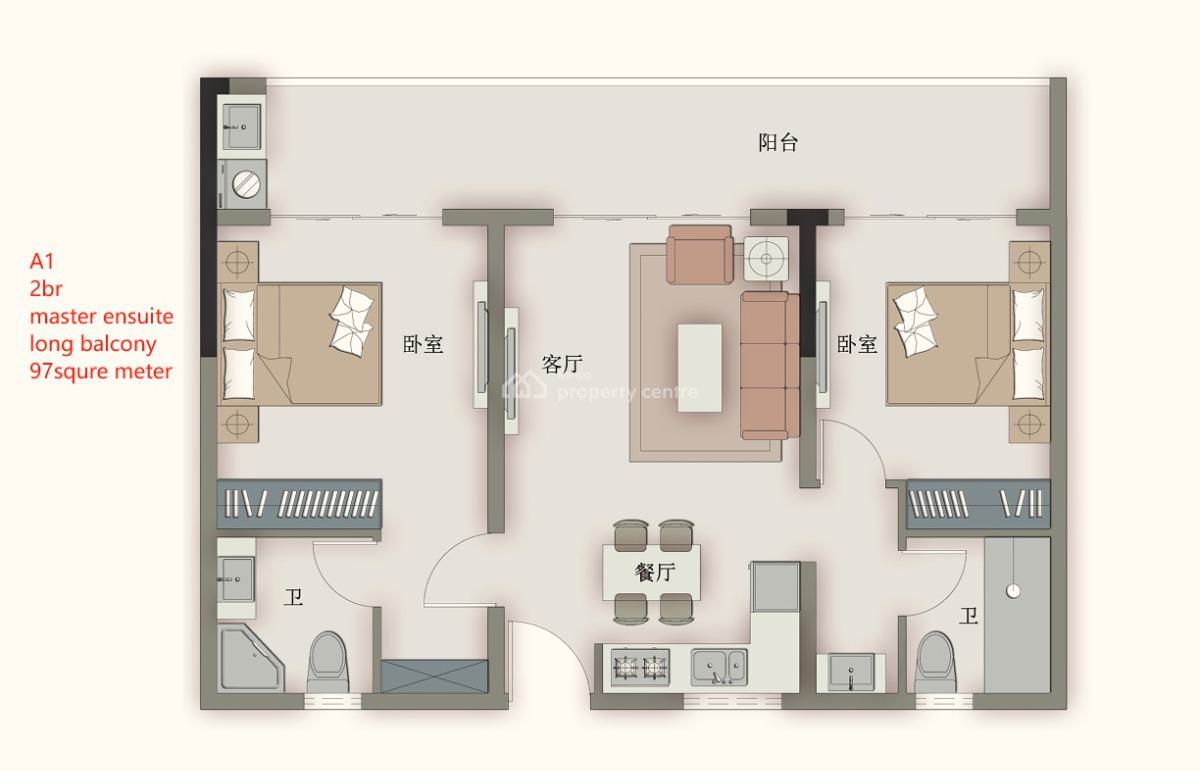 Amazing Affordable 1 Bedroom, Vihiga Road, Kileleshwa, Nairobi, Apartment for Sale