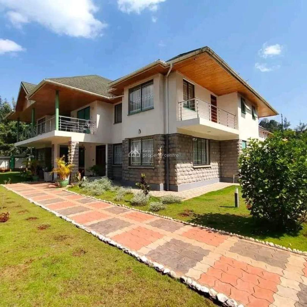 Fully Furnished 6-bedroom All-ensuite House in Gated Community, Dagoretti Road, Windyridge, Karen, Nairobi, House for Rent