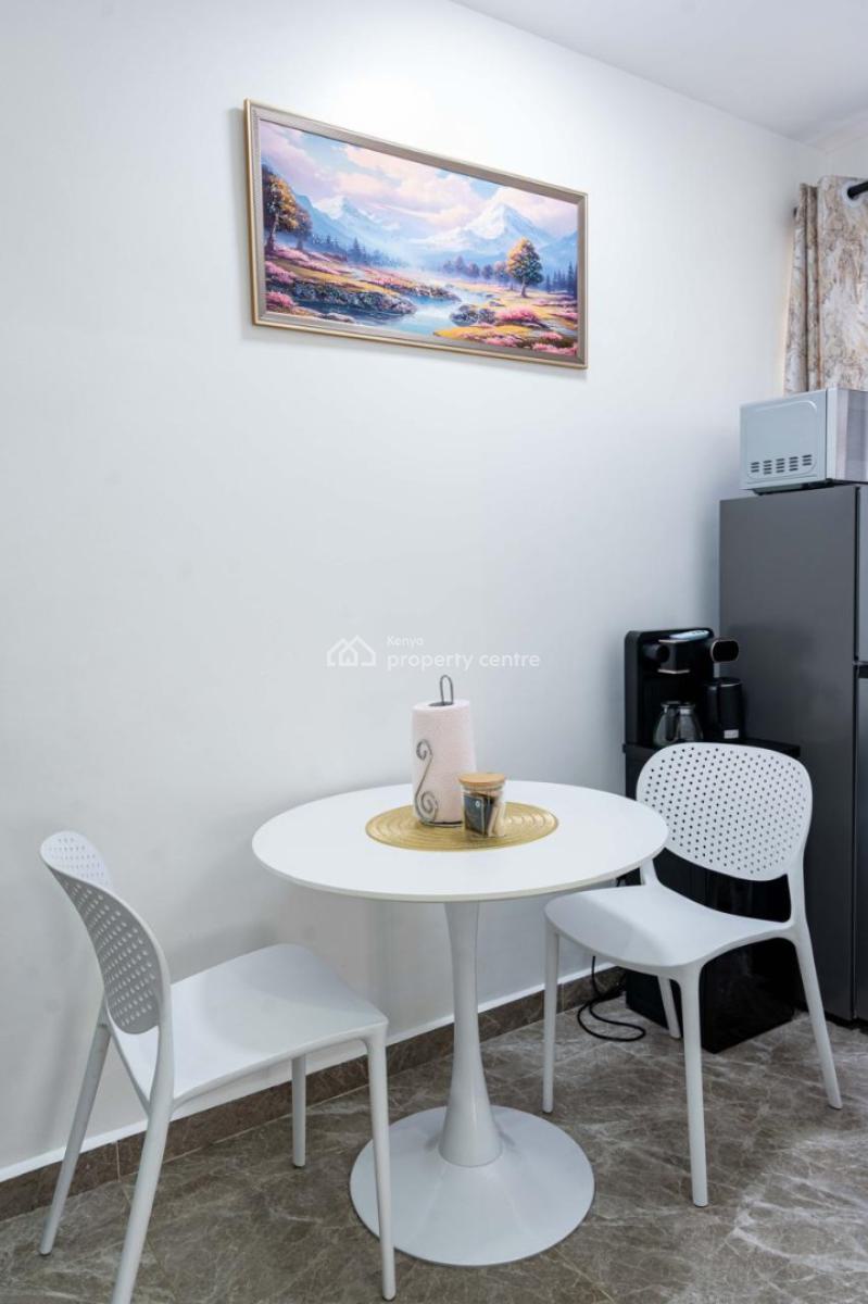 Modern 1 Bedroom Furnished, Kindaruma Road, Kilimani, Nairobi, Mini Flat for Rent