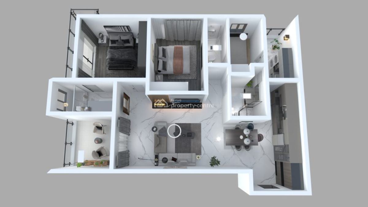 Ilu Green Garden, Kilimani, Nairobi, Apartment for Sale