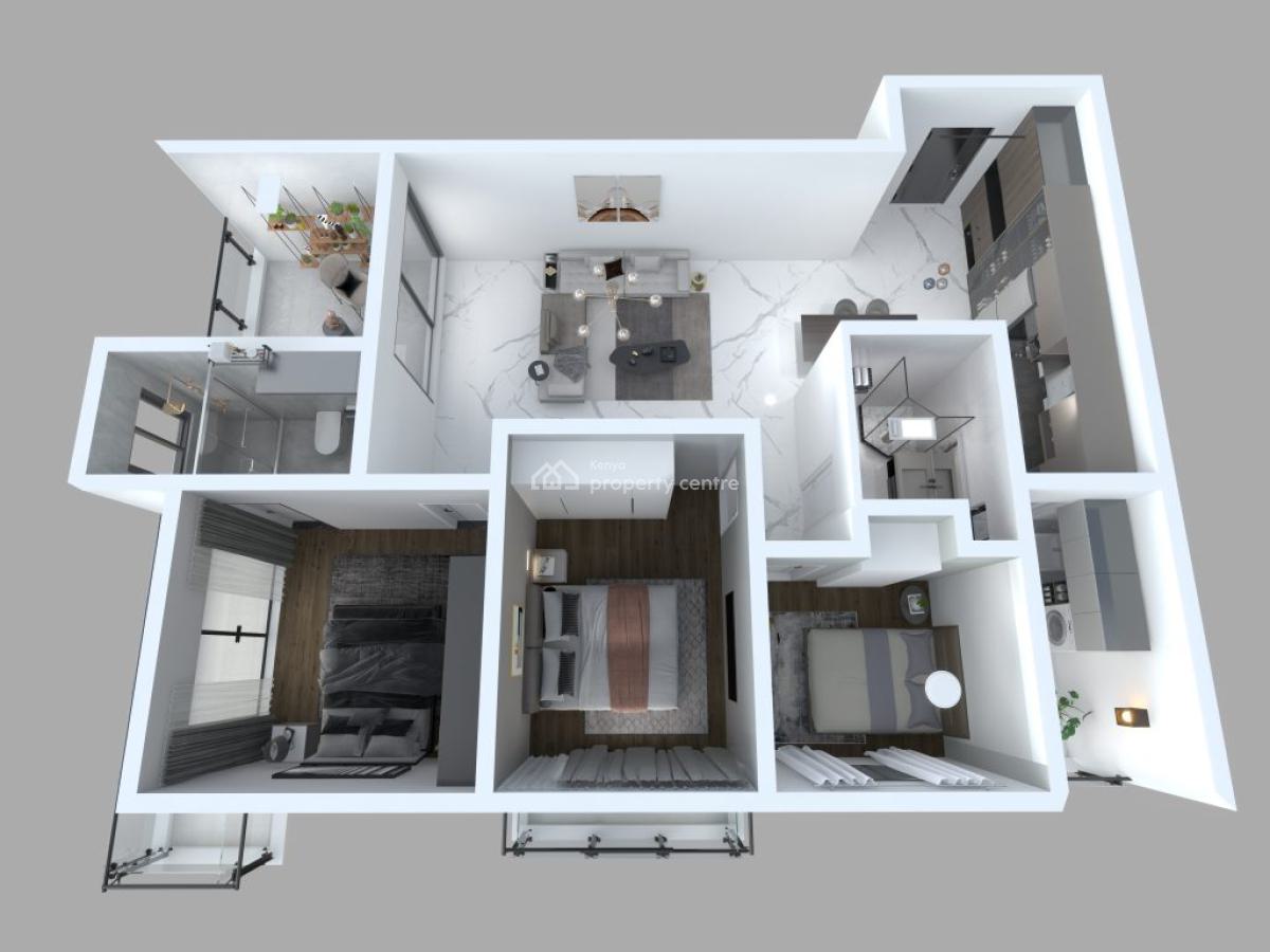 Ilu Green Garden, Kilimani, Nairobi, Apartment for Sale