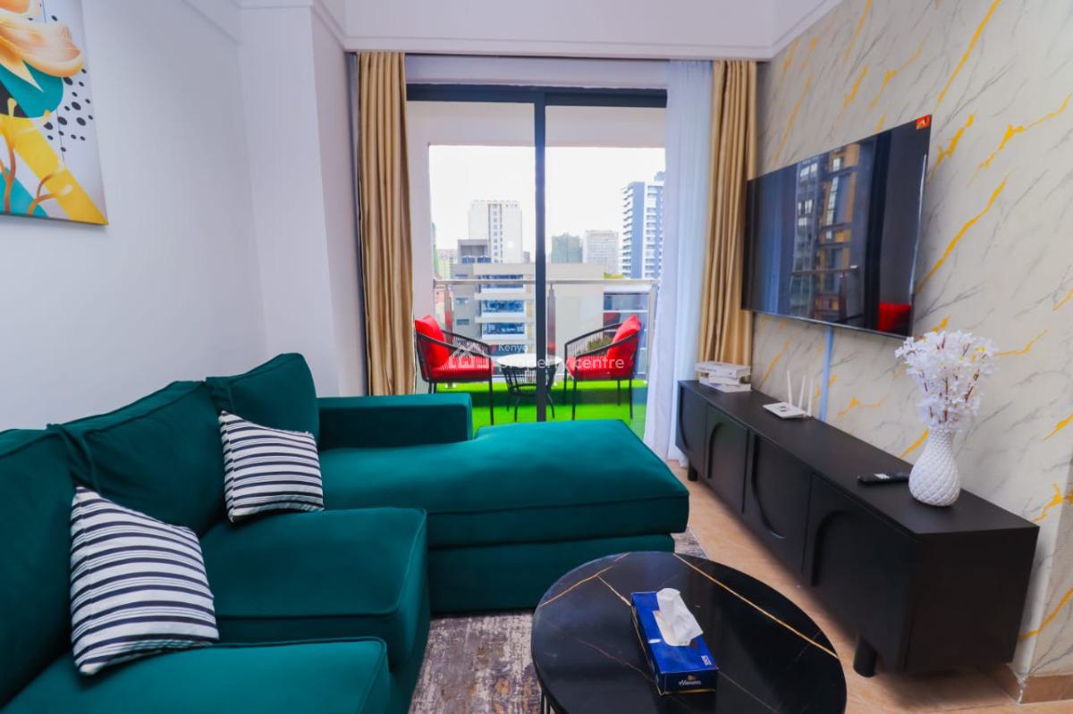 Fully Furnished 1 Bedroom Apartment for Airbnb in Kilimani, Kilimani, Kilimani, Nairobi, Apartment for Rent