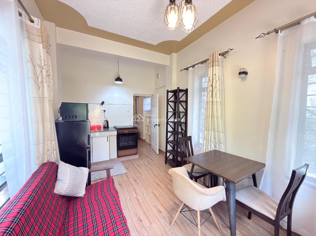 Charming 1-bedroom Furnished Cottage, Kitisuru, Nairobi, Detached Bungalow for Rent