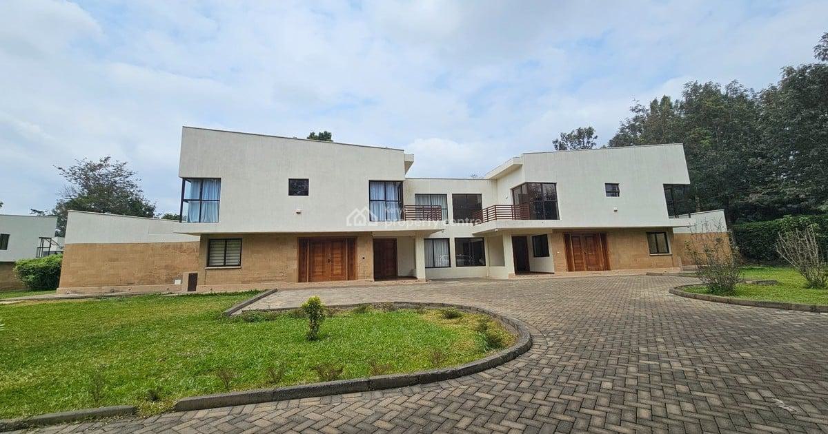 Luxury 4 Bedrooms in Gated Community, Kuwinda Road, Karen, Nairobi, Townhouse for Rent