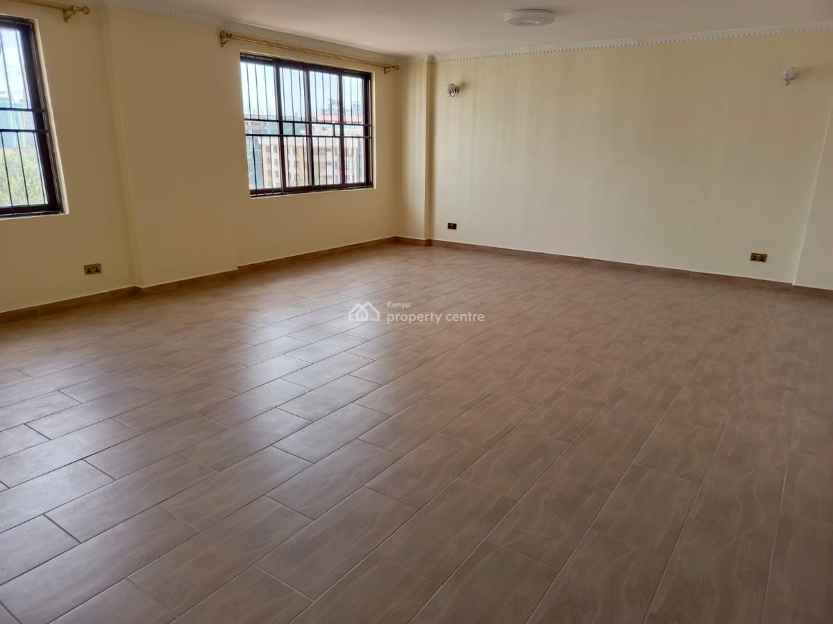 an Excellent Spacious 4 Bedroom 2 Ensuite, Kileleshwa, Nairobi, Apartment for Rent