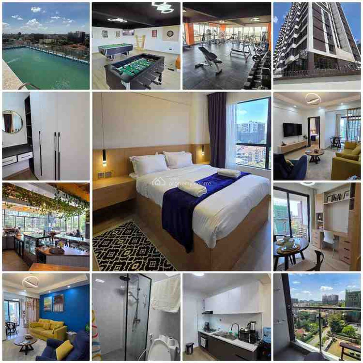 1 Bedroom Fully Furnished Apartment, David Osieli, Westlands, Nairobi, Apartment for Rent