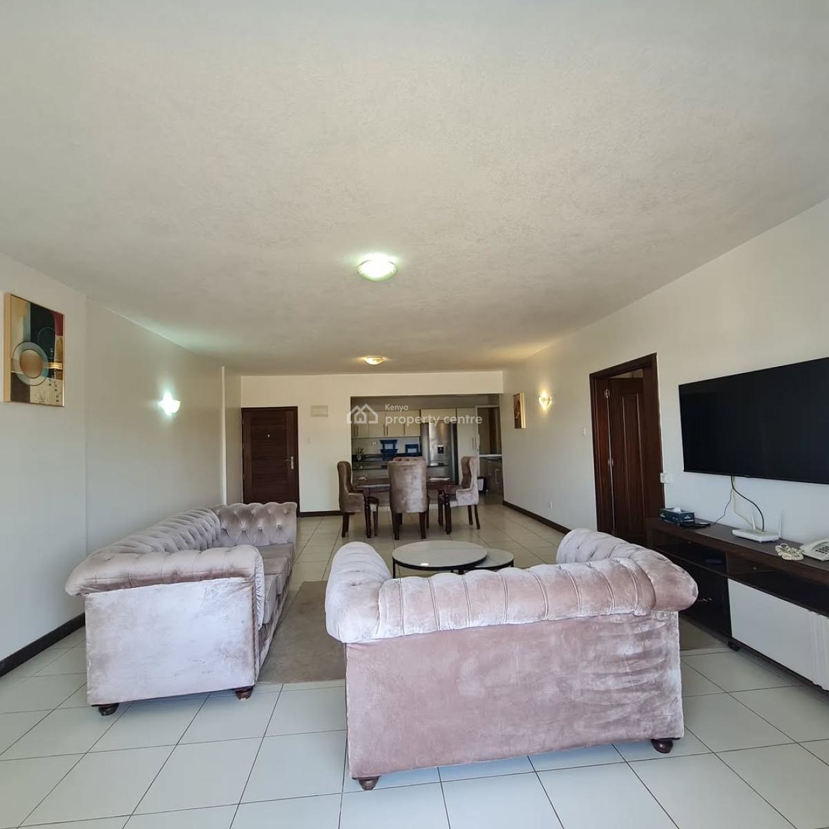 Furnished 2 Bedrooms All Ensuite Apartment + Dsq, Westlands, Nairobi, Apartment for Rent