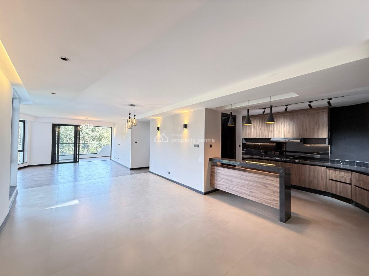 Modern 3-bedroom Apartment  Serene Forest Views, Peponi Road, Westlands, Nairobi, Apartment for Rent