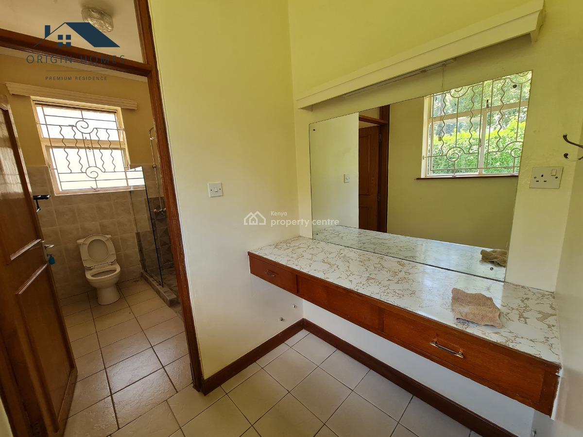 Charming 5 Bedroom Bungalow + Detached Guest Wing, Thigiri, Westlands, Nairobi, House for Rent