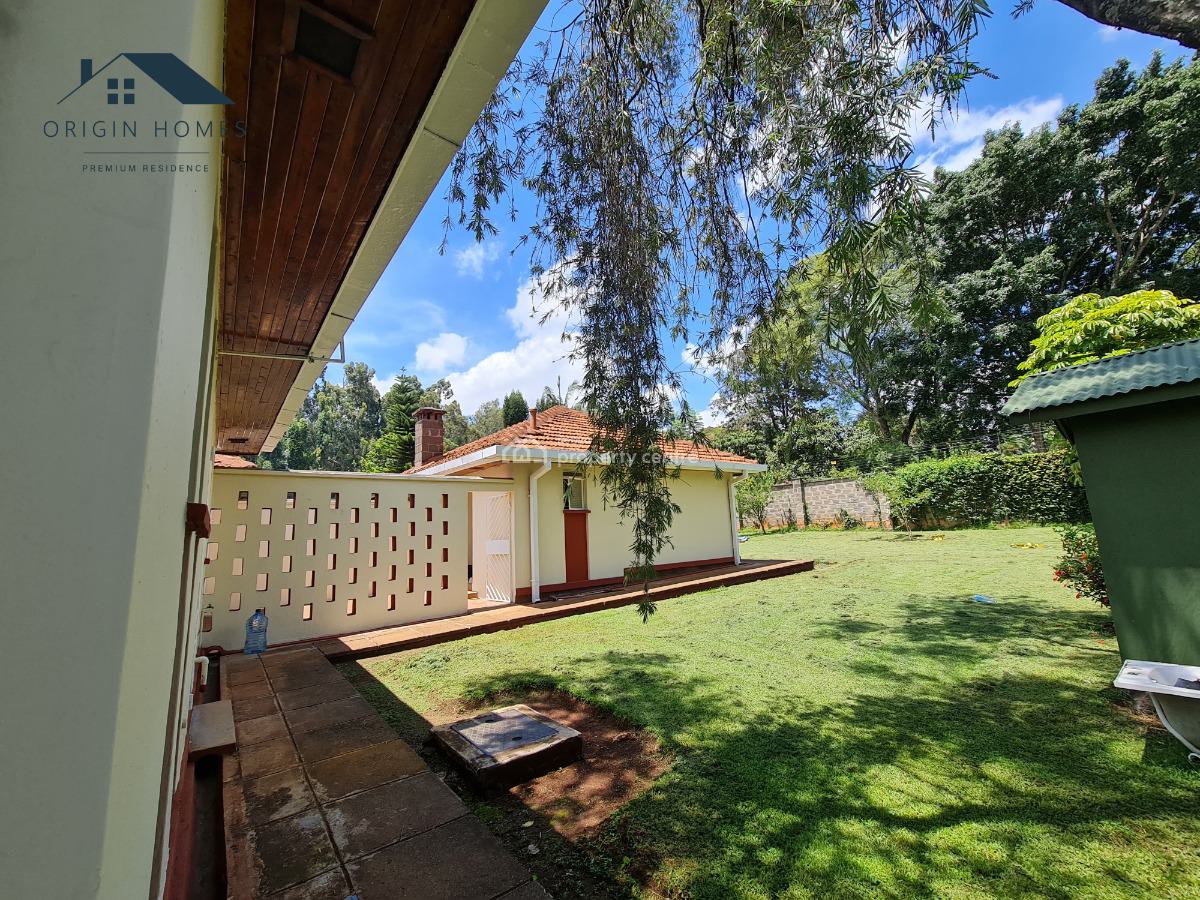 Charming 5 Bedroom Bungalow + Detached Guest Wing, Thigiri, Westlands, Nairobi, House for Rent