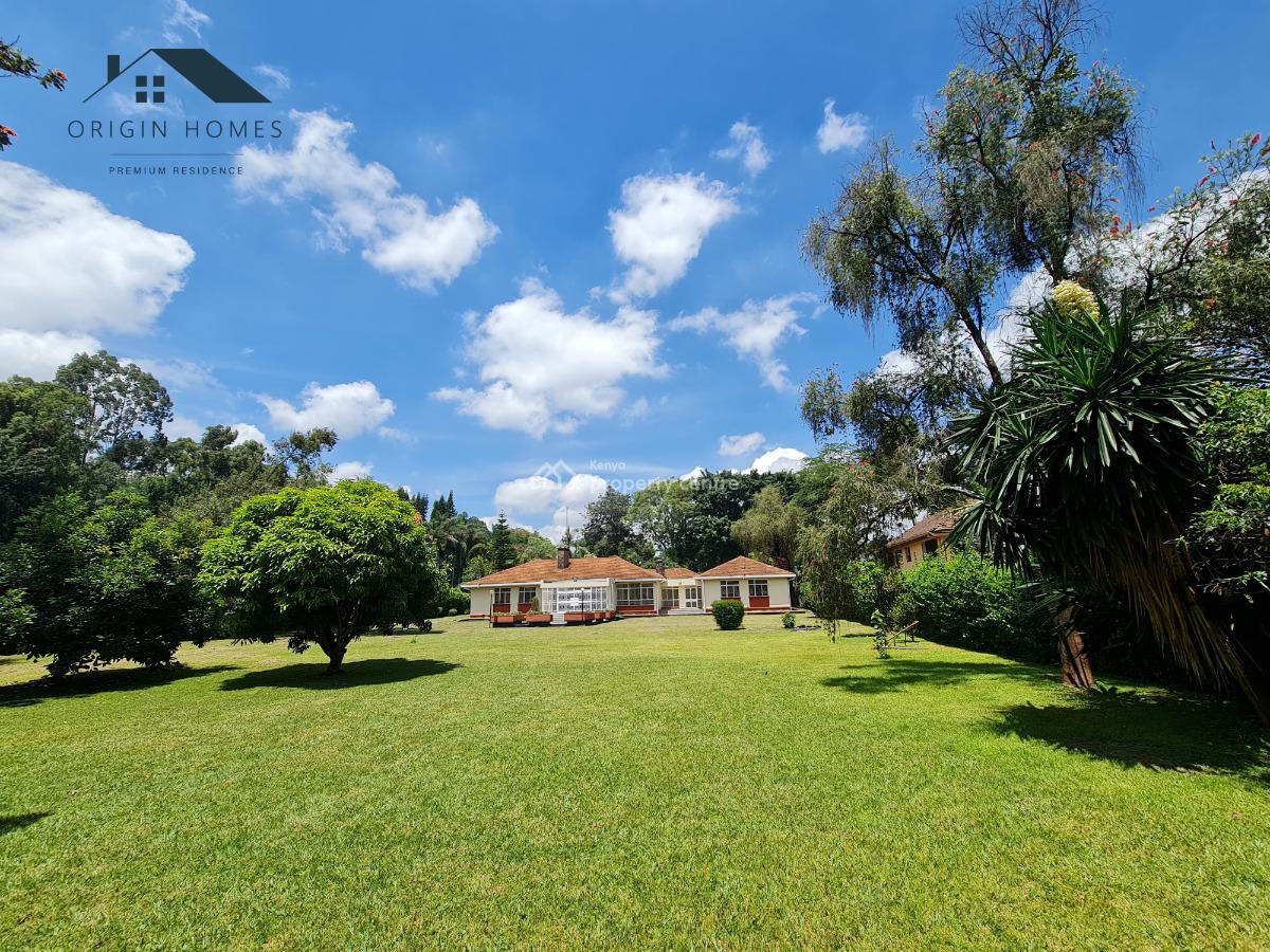 Charming 5 Bedroom Bungalow + Detached Guest Wing, Thigiri, Westlands, Nairobi, House for Rent