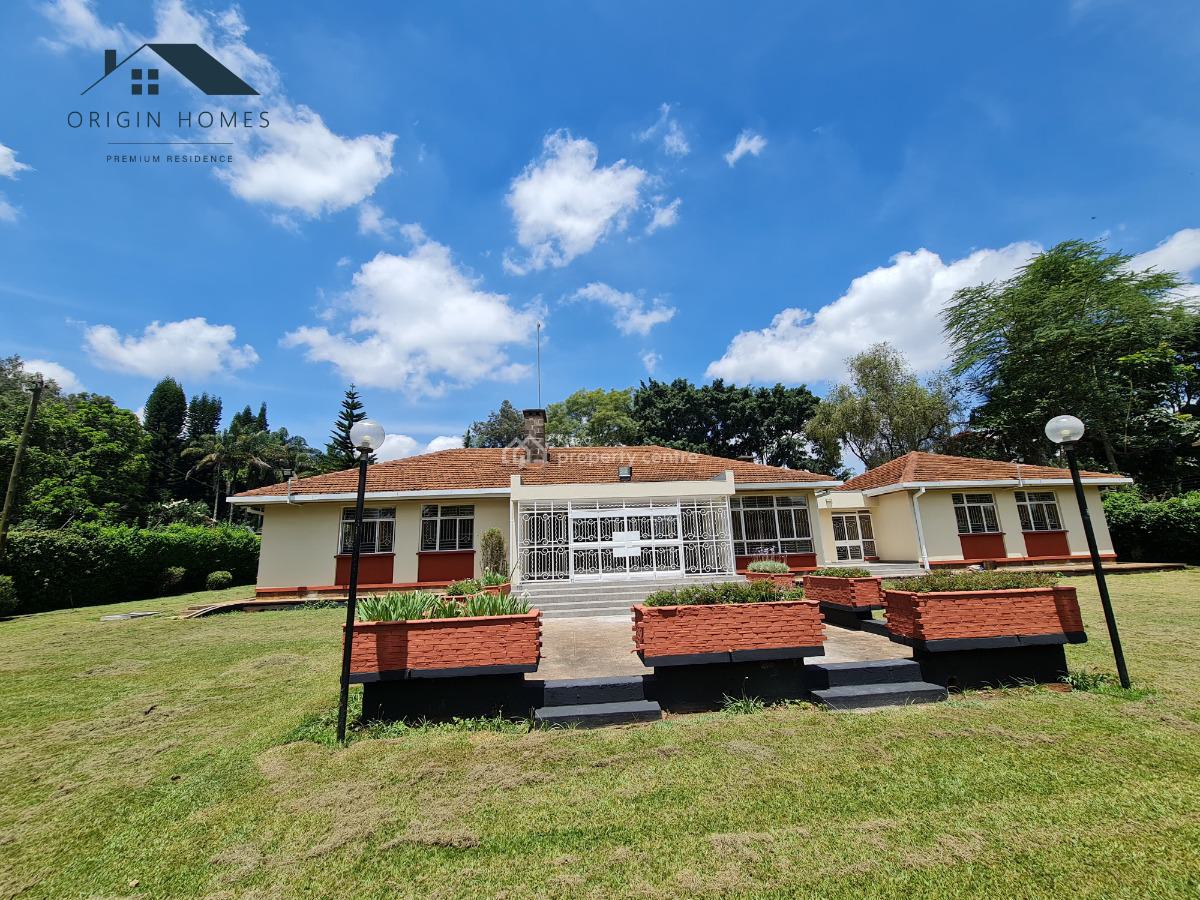 Charming 5 Bedroom Bungalow + Detached Guest Wing, Thigiri, Westlands, Nairobi, House for Rent