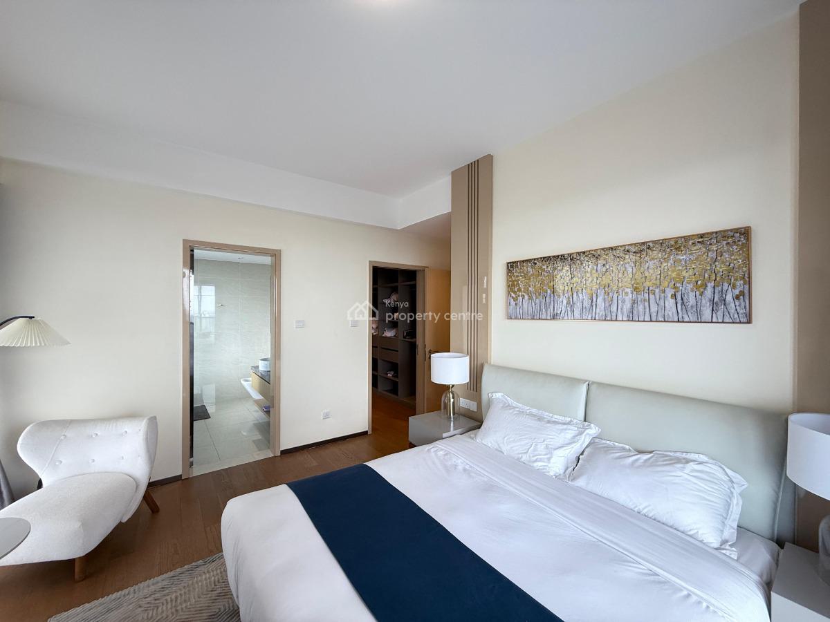 Luxury 3 Bedrooms + Dsq Furnished & Serviced Apartment, Westlands, Nairobi, Apartment for Rent