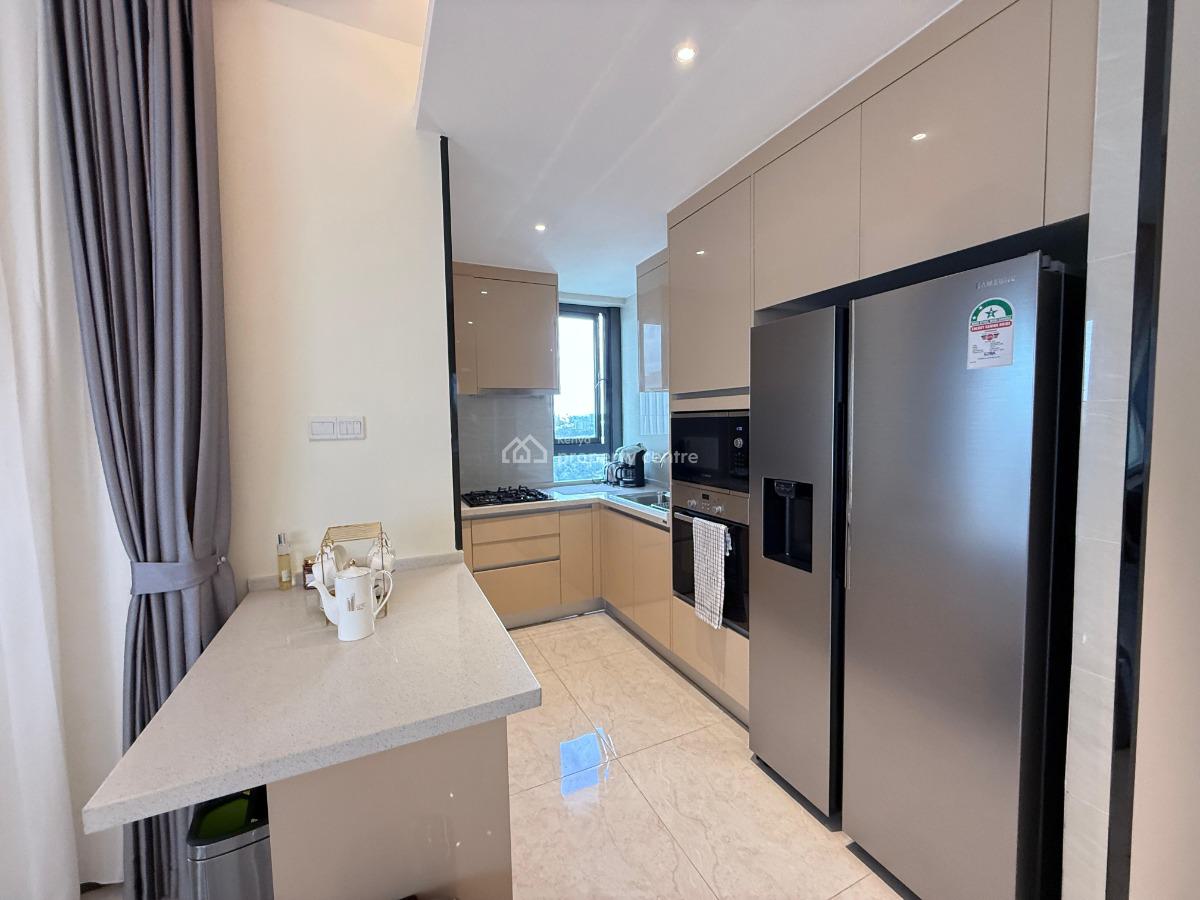 Luxury 3 Bedrooms + Dsq Furnished & Serviced Apartment, 27th Floor, Westlands, Nairobi, Apartment for Rent