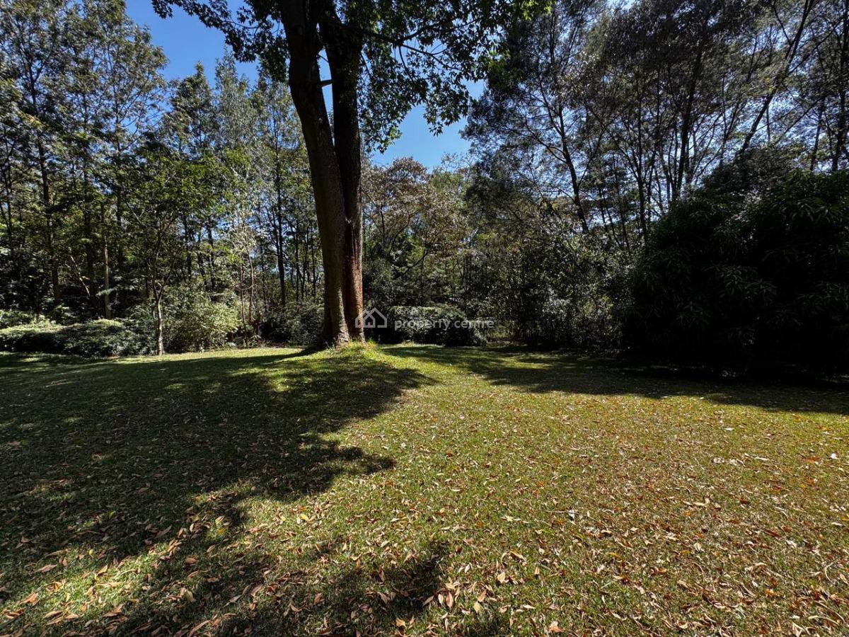 Prime 2.7-acre Land with 4-bedroom Bungalow with Ready Title Deed, Windyridge, Karen, Nairobi, Land for Sale