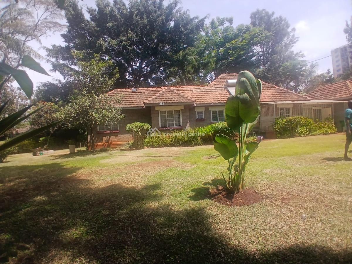 Seven (7) Bedroom Master Ensuite Bungalow on 0.75 Acre Compound, Kilimani, Kilimani Road, Kilimani, Nairobi, Office Space for Rent