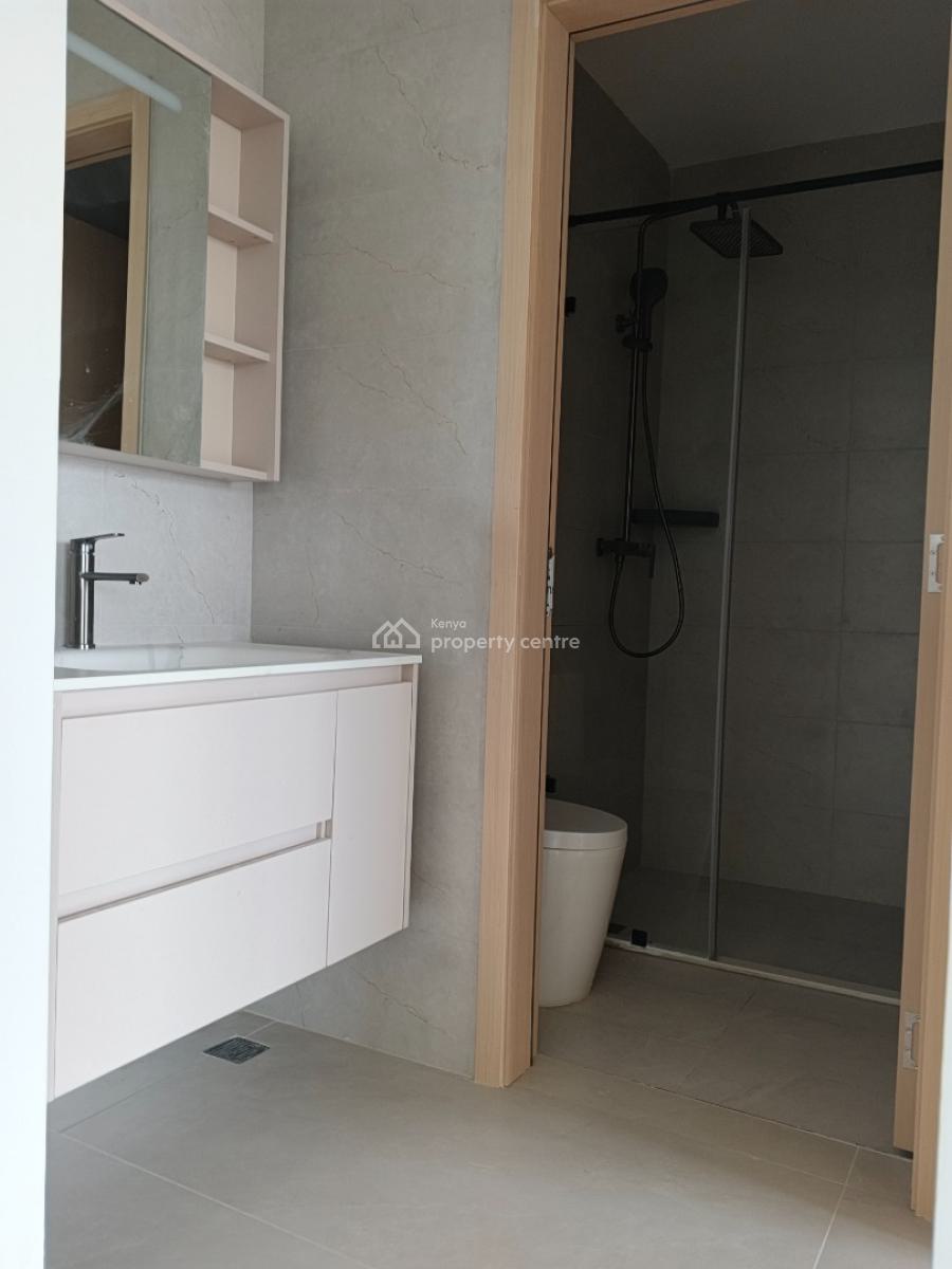 Modern Newly-built 1 Bedroom+ Study Room, Riverside, Westlands, Nairobi, Apartment for Rent