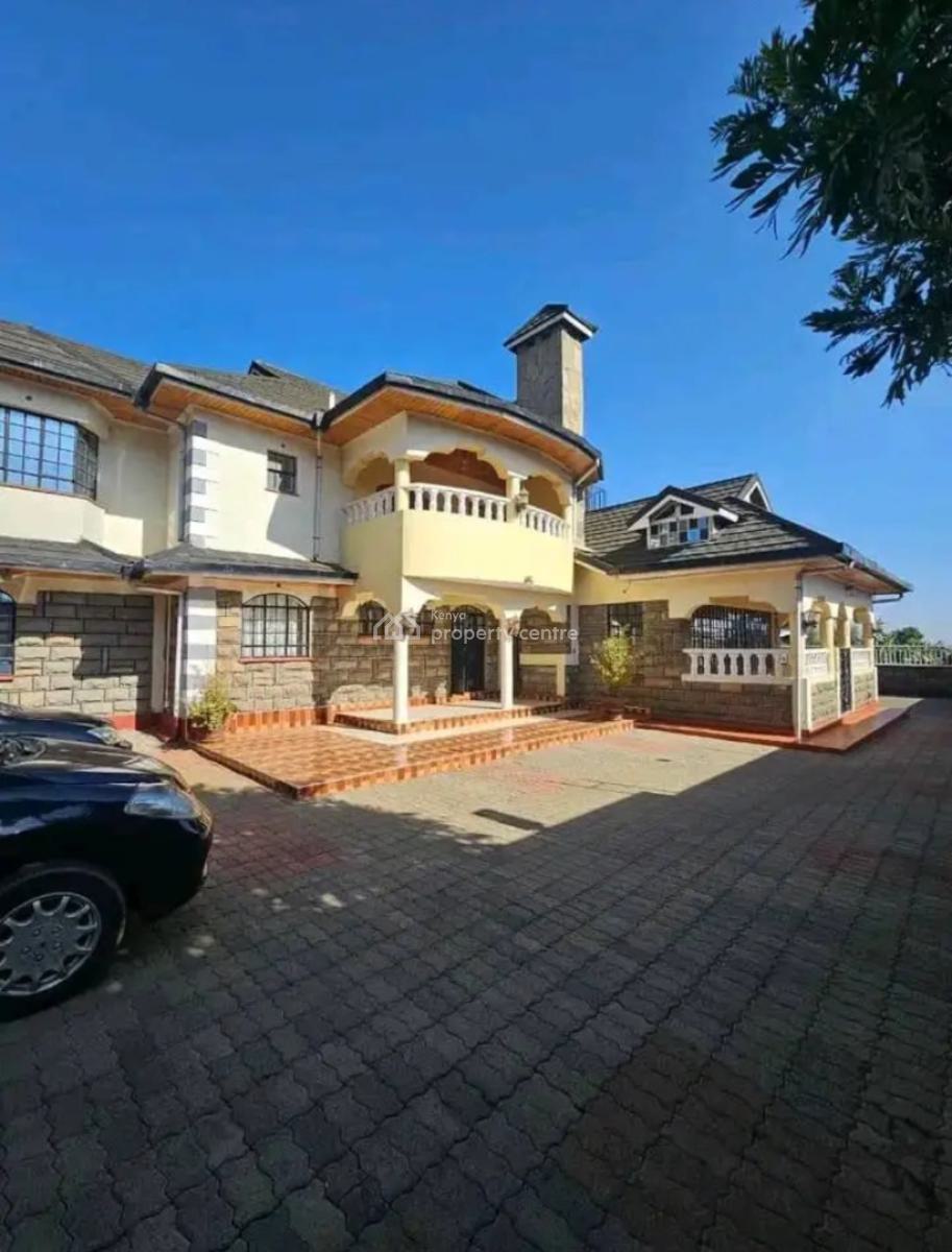 Magnificent 5 Bedroom Home All Ensuite Plus Dsq on Half Acre, 400m From Tarmac Rd, Ngong, Kajiado, House for Sale