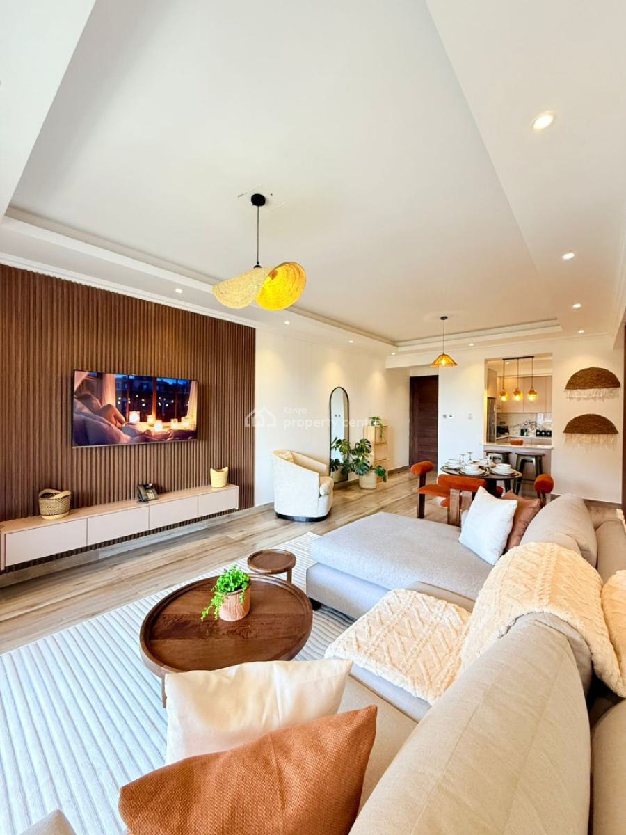 Furnished 2 Bedroom Apartment  in Brookside, Westlands, Brookside, Westlands, Nairobi, Apartment for Rent