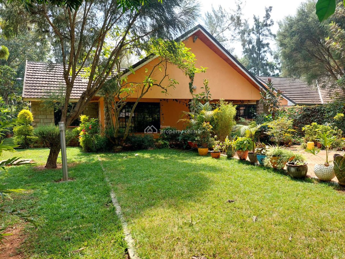 Charming 3-bedroom Standalone House, Windyridge, Karen, Nairobi, Detached Bungalow for Rent
