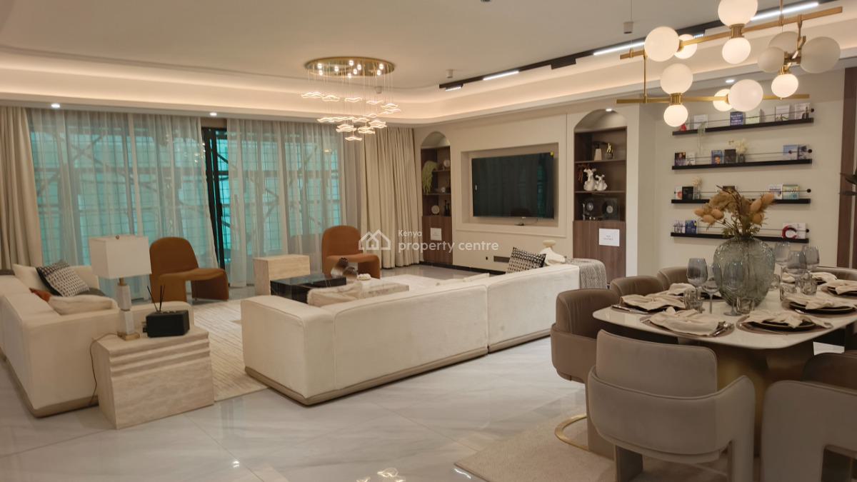 an Excellent Spacious 5 Bedroom All Ensuite Plus Dsq+study Room, Lavington, Nairobi, Apartment for Sale