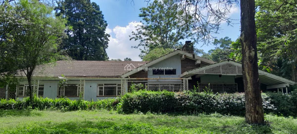 4 Bedroom Old Colonial Home All Ensuite Dsq on 5 Acres, Lower Kabete, Westlands, Nairobi, House for Sale